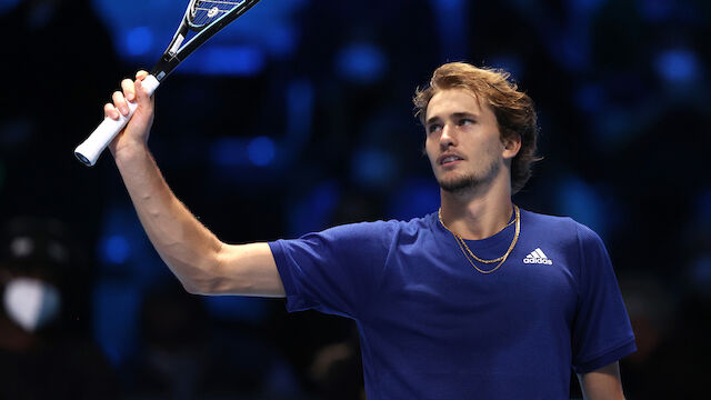 Zverev in Turin im Halbfinale