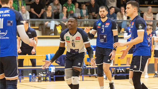 Sokol gibt 2:0-Satzführung gegen Meister Tirol aus der Hand