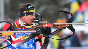 Biathlon: Herren-Staffel vergibt Podestplatz