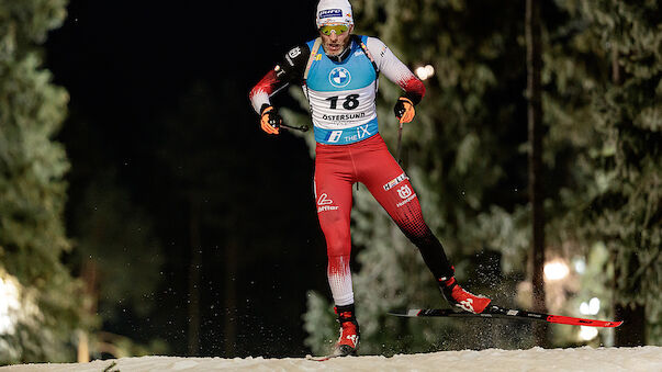Simon Eder bleibt im Biathlon-Sprint fehlerfrei