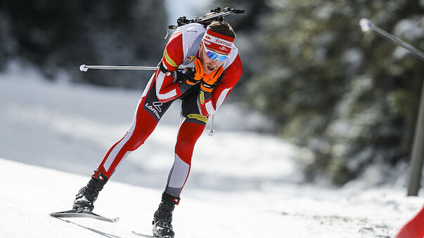 Biathlon-Herren in der Staffel Top Ten