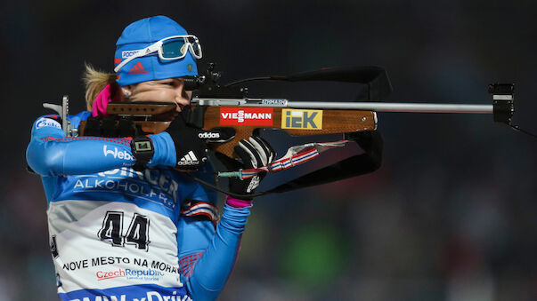 Russische Biathletin wegen Dopings gesperrt