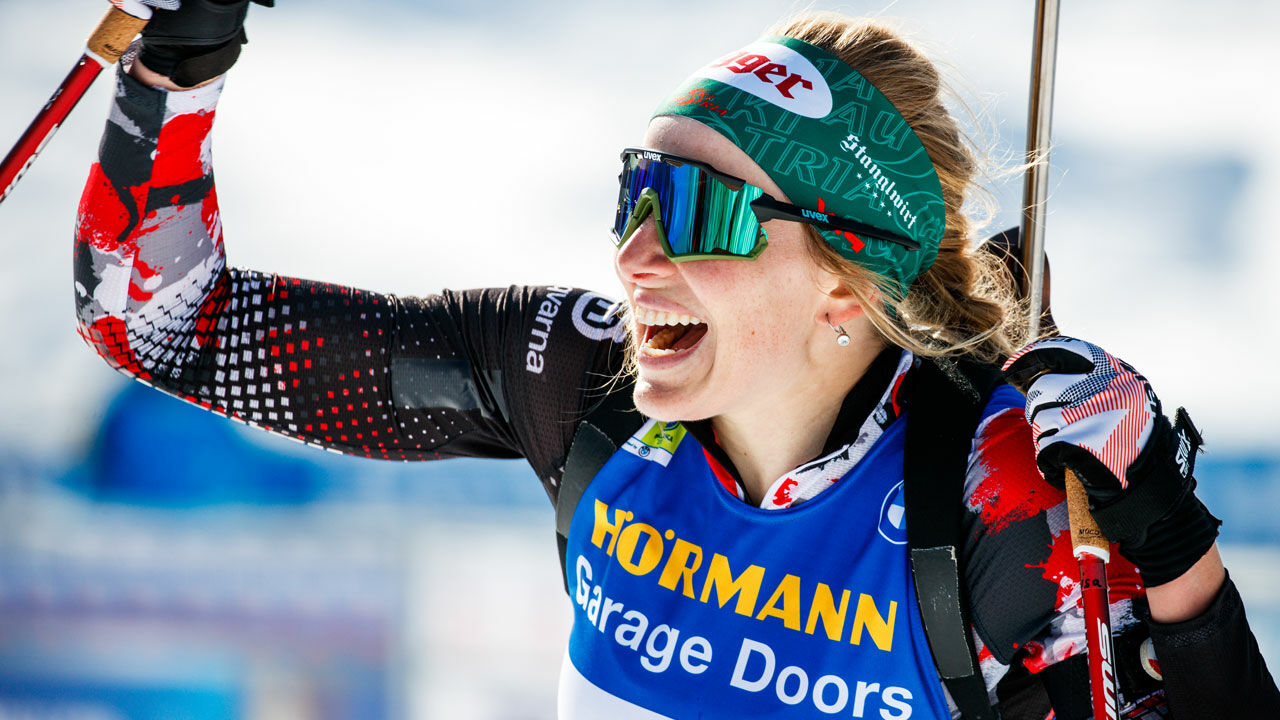 Biathlon-WM: Lisa Hauser historisch! "Ich hab so eine Gaudi" - Wintersport - Biathlon - Biathlon-WM