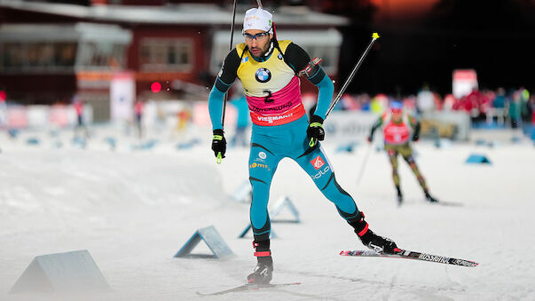 Fourcade dominiert Verfolgung, Eberhard Top 10