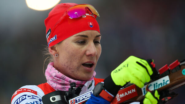 Anastasiya Kuzmina sprintet zu Sieg in Ruhpolding