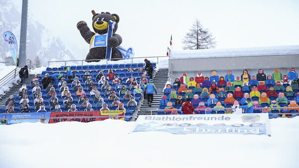 Biathlon in Antholz neuerlich ohne Zuschauer