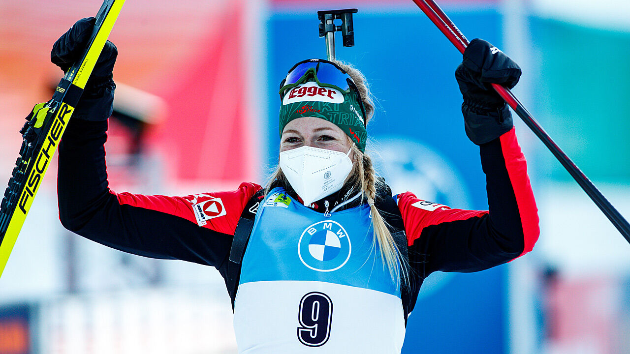 Vizeweltmeisterin Lisa Hauser: "Hätte ich mir nicht erträumt" - Wintersport - Biathlon - Biathlon-WM