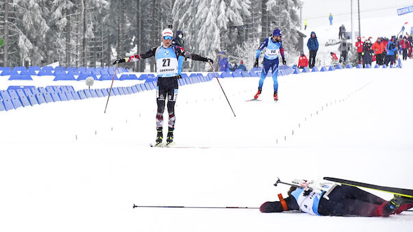 Leitner holt in Oberhof sein 1. Weltcup-Podest