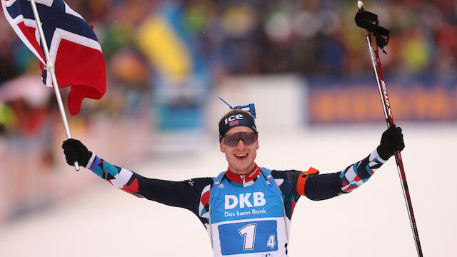 Biathlon: Norwegen gewinnt auch vierte Saison-Staffel
