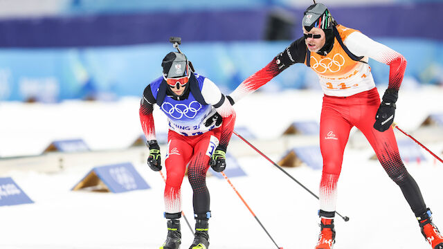 Österreichs Biathlon-Staffel zum Auftakt bärenstark