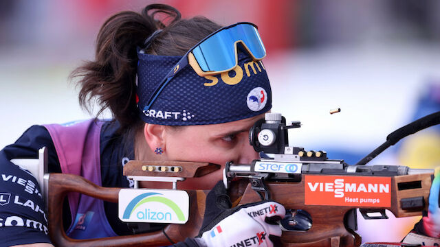 Biathlon-Frauen kratzen an Medaille - Frankreich erneut top