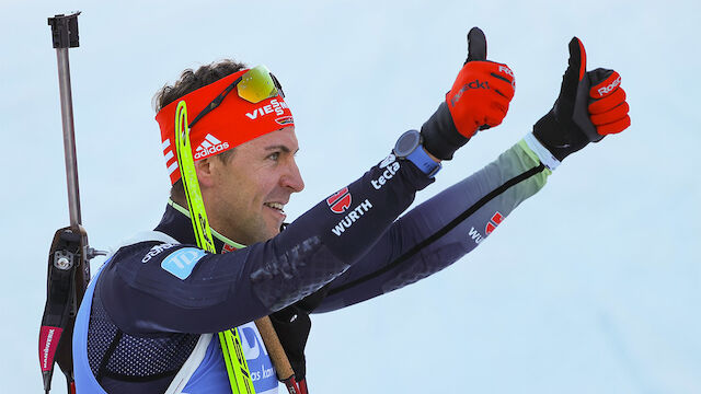 Biathlon: Mit 30! Deutscher überrascht mit erstem Sieg