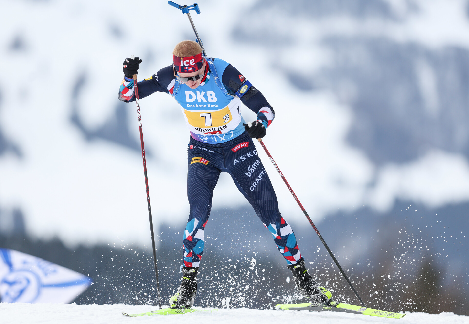 Biathlon Norwegische Dominanz bei Verfolgung in Lenzerheide