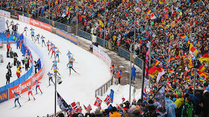 Regen, Wärme, Wind! Biathlon-Bewerbe in Oberhof wackeln