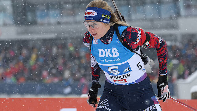 ÖSV-Biathletinnen laufen bei Jeanmonnot-Sieg hinterher