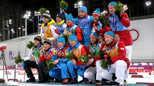 Bekommt die ÖSV-Biathlonstaffel nachträglich Olympia-Silber?