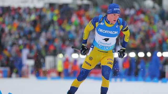 Biathlon: Weltmeister Samuelsson mit Corona infiziert