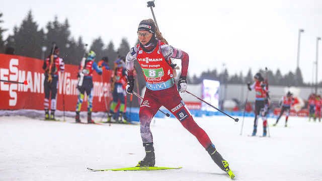 ÖSV-Biathletinnen laufen zu bestem WM-Staffel-Ergebnis