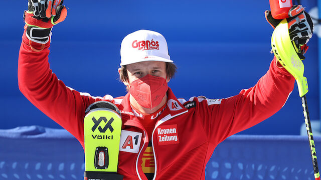 Ski-WM: Adrian Pertl holt im Herren-Slalom Silber