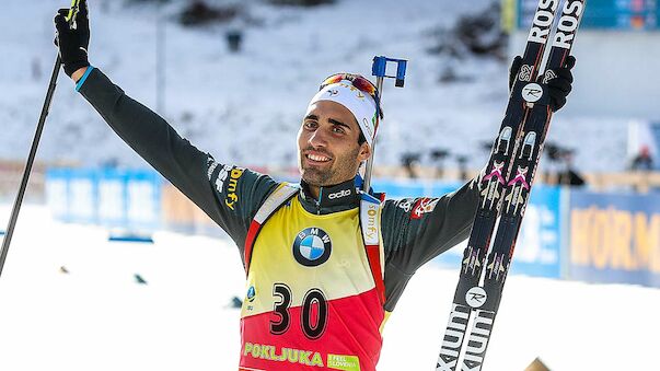 Fourcade holt sich auch Verfolgung