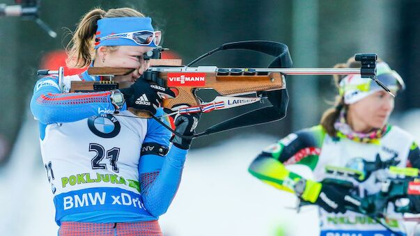 Podchufarova holt ersten Weltcup-Sieg in Antholz