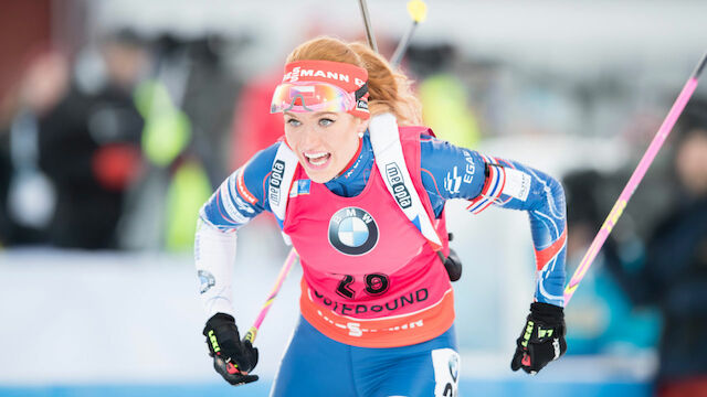 Koukalova holt Massenstart-Kugel