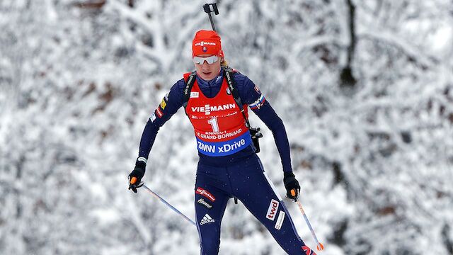 Biathlon: Kuzmina-Doppelsieg in Oberhof