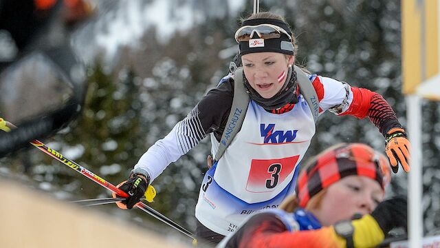 Junioren-Gold für Biathletin Tamara Steiner