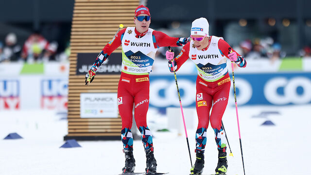 Favoritensieg in der Langlauf-Staffel der Männer