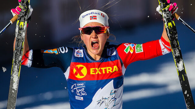Tour de Ski: Norwegerin siegt klar vor Russin
