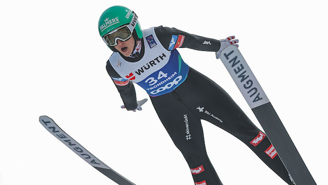 ÖSV-Skispringerinnen im "offenen Feld" hinter Top-Duo