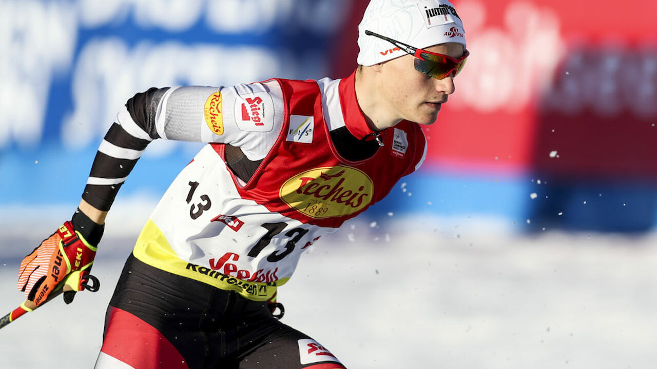 Nord. Kombination: Johannes Lamparter in Klingenthal am