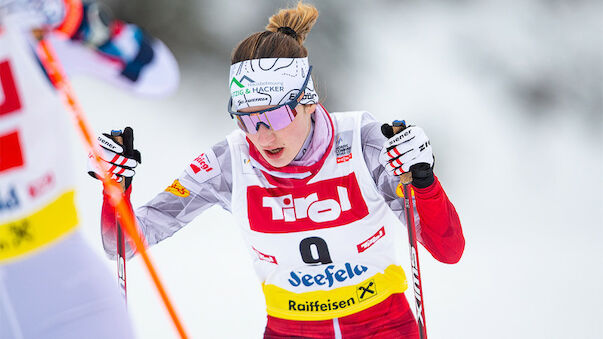 Lisa Hirner verbessert sich beim Kombi-Weltcup in Seefeld