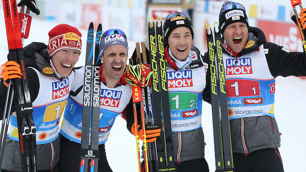 Bronze für ÖSV-Kombinierer im Teambewerb