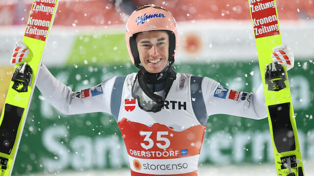 WM-GOLD für Stefan Kraft auf der Großschanze