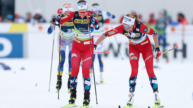 Topfavoritinnen patzen in der Langlauf-Staffel