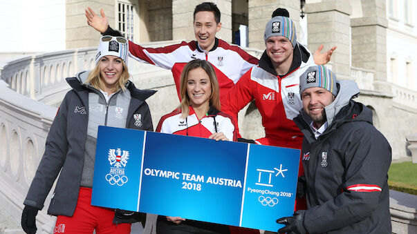 Das ist die rot-weiß-rote Olympia-