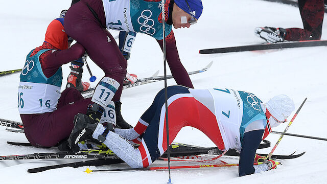 Norweger Krueger gewinnt Skiathlon trotz Sturz
