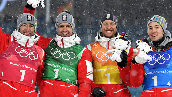 ÖSV-Kombinierer gewinnen Bronze im Teambewerb