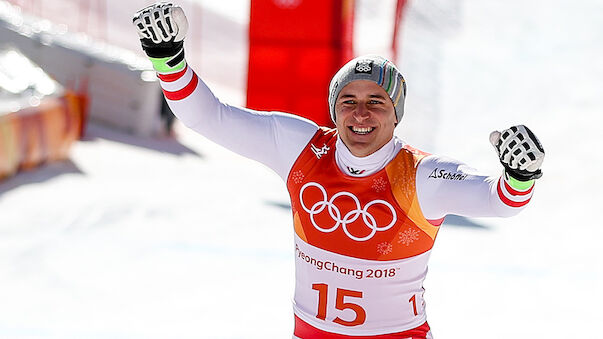 Mayer nach Super-G-Gold: 