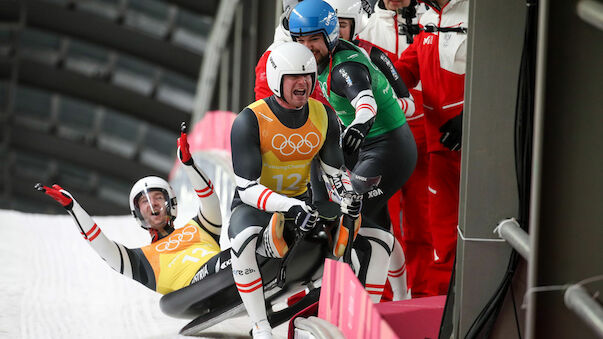 Rodel-Team fährt zu Olympia-Bronze