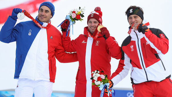 Feuz und Clarey nach Gold und Silber emotional