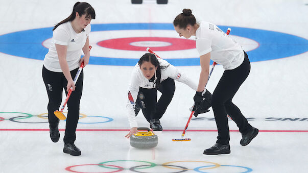 Favoritensieg im Curling der Frauen