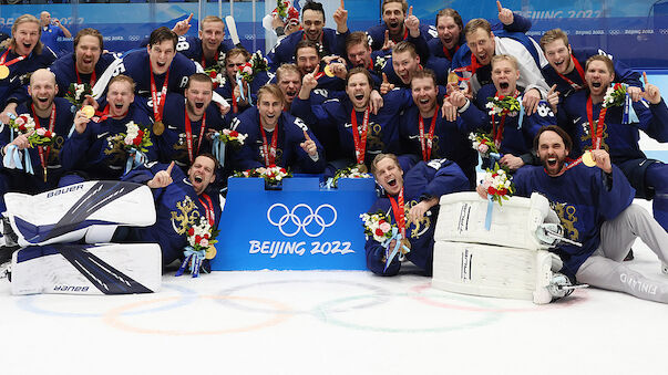 Historisch! Erstes Eishockey-Gold für Finnland