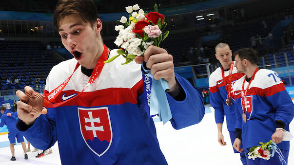 Stark! 17-jähriger Slafkovsky ist Eishockey-MVP