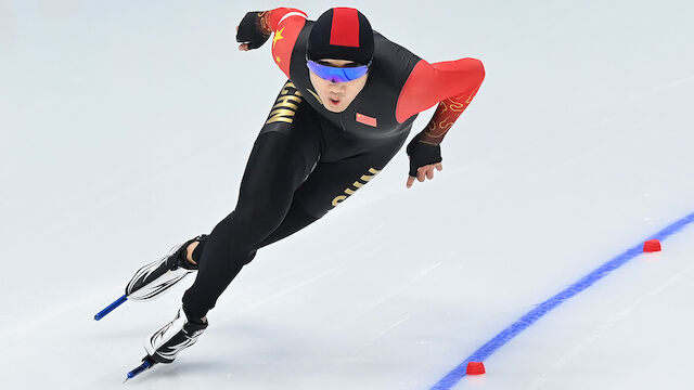Premieren-Gold für China im Eisschnelllauf