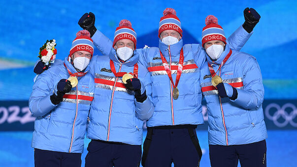 Medaillenspiegel: Norwegen im Biathlon Nummer 1
