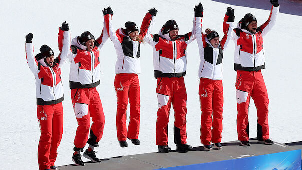 GOLD! ÖSV gewinnt Teambewerb nach Verschiebung