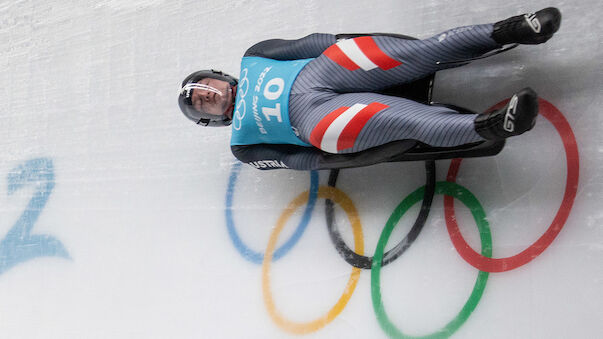 Olympia: Tiroler Kindl rodelt in Peking zu SILBER!