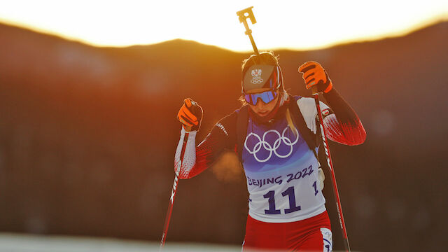 Blech für Hauser im Biathlon-Sprint